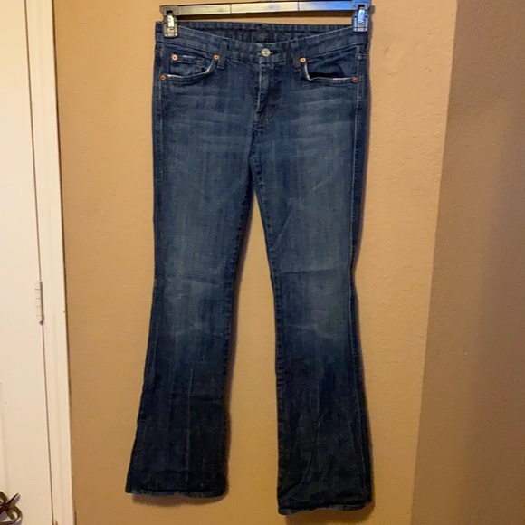 7 for all man kind a pocket jeans - Picture 2 of 3